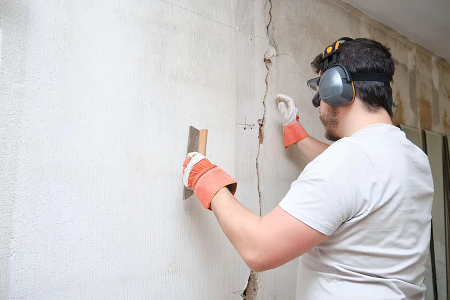 Cracked Wall Structural Repair in Germantown TN