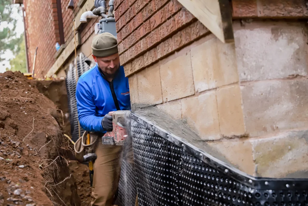 Foundation Wall Repair in Germantown TN