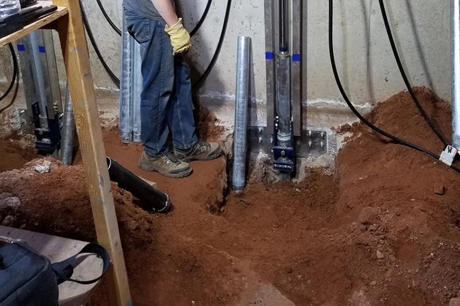 Injection Pier Installation in Germantown TN