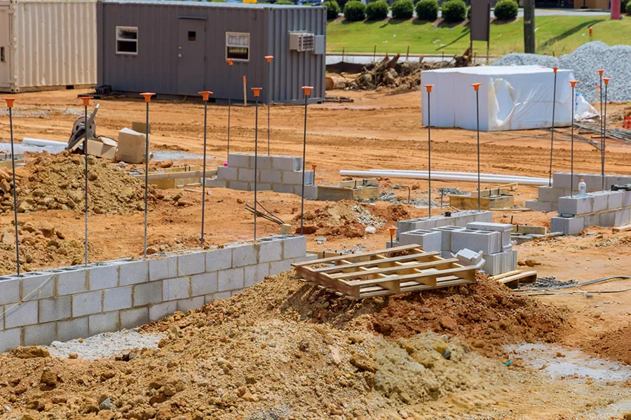 Pre Construction Pier Installation in Germantown TN