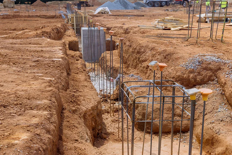 Pre Construction Pier Installation in Germantown TN