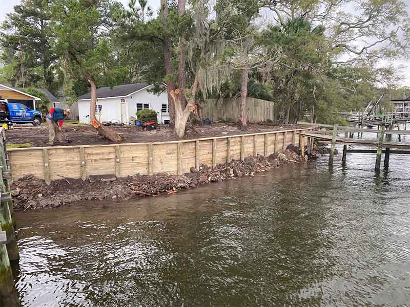 Seawall Repair in Germantown, TN